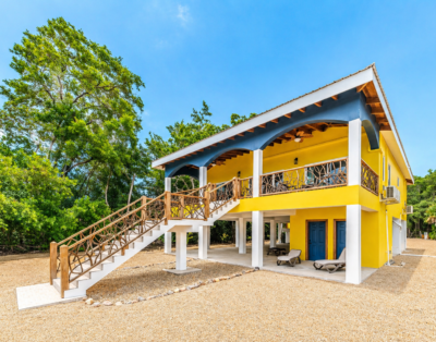 Quiet Marina Home in Hopkins Belize